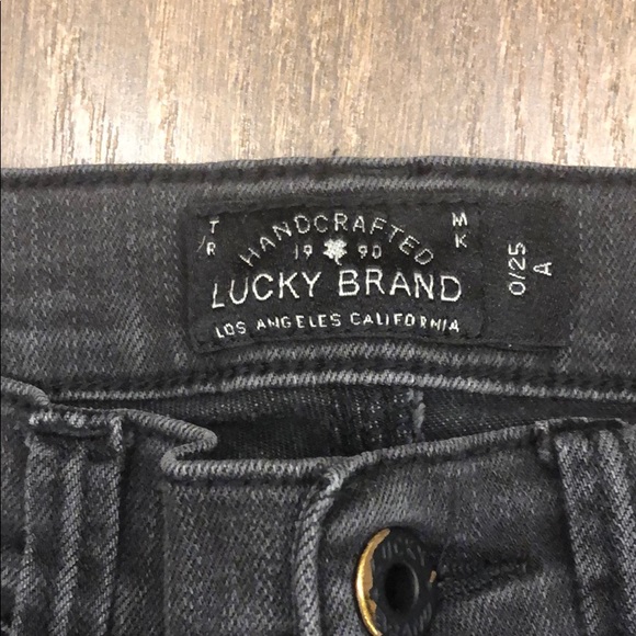 Lucky Brand Black Brooke Legging Jean Size 0/25 - Picture 5 of 8